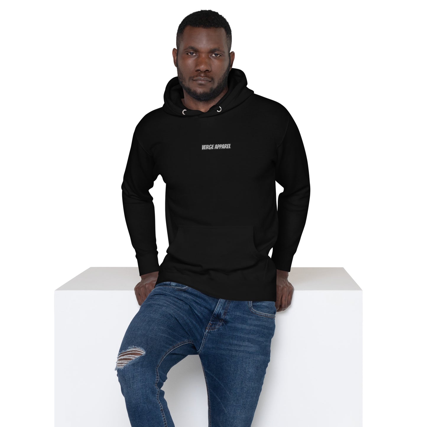 VERGE APPAREL Urban Black Hoodie