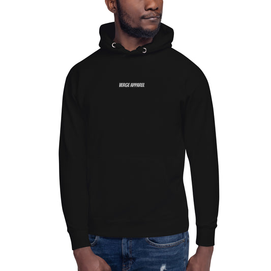 VERGE APPAREL Urban Black Hoodie