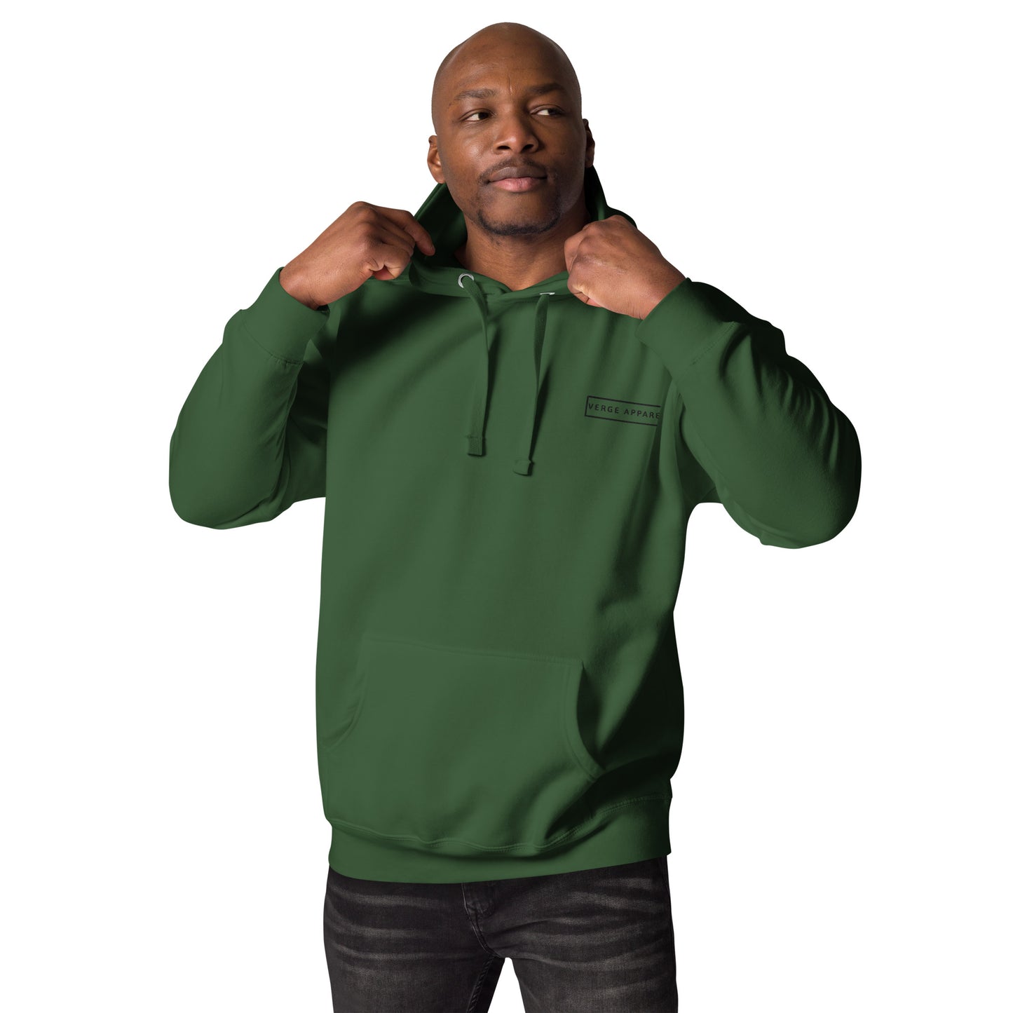 VERGE APPAREL Green Hoodie