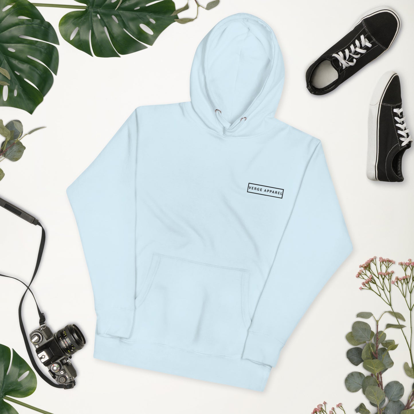 VERGE APPAREL Baby Blue Hoodie