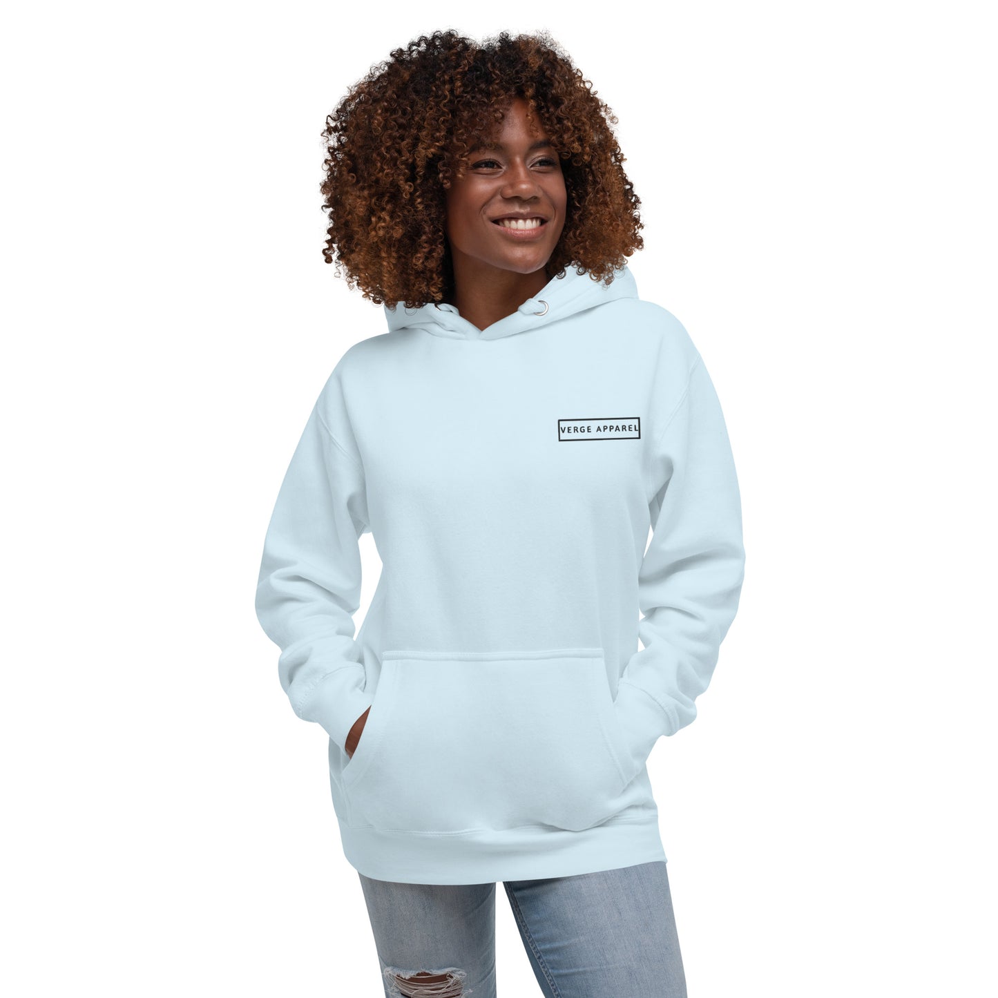 VERGE APPAREL Baby Blue Hoodie